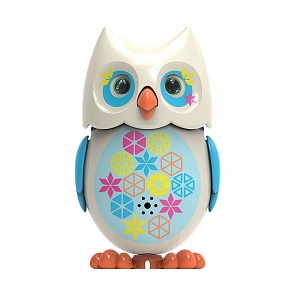 Сова с кольцом, белая с голубыми крыльями (Silverlit, 88285-7)